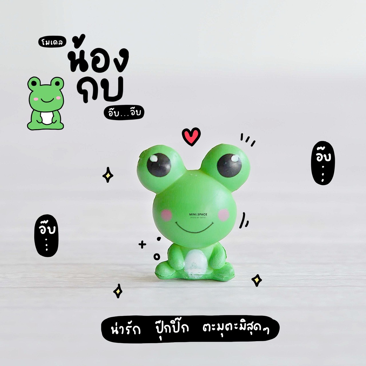 โมเดลกบ ตุ๊กตากบ ชุดกบบนใบบัว (เลือกแบบ) MS0007 ตุ๊กตาจิ๋ว โมเดลจิ๋ว ฟิกเกอร์ แต่งสวน แต่งบ้าน งานDIY
