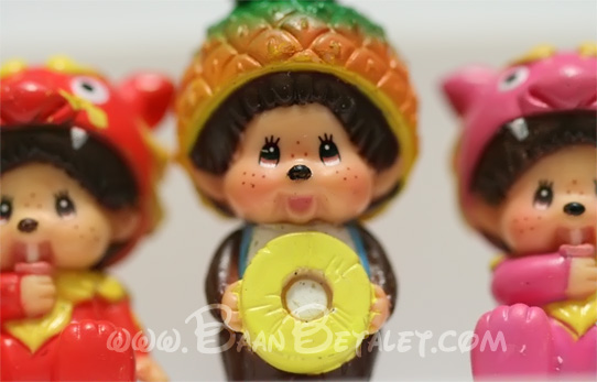 โมเดลลิงน้อยมอนจิจิจิ๋ว 7 ตัว (Monchhichi)