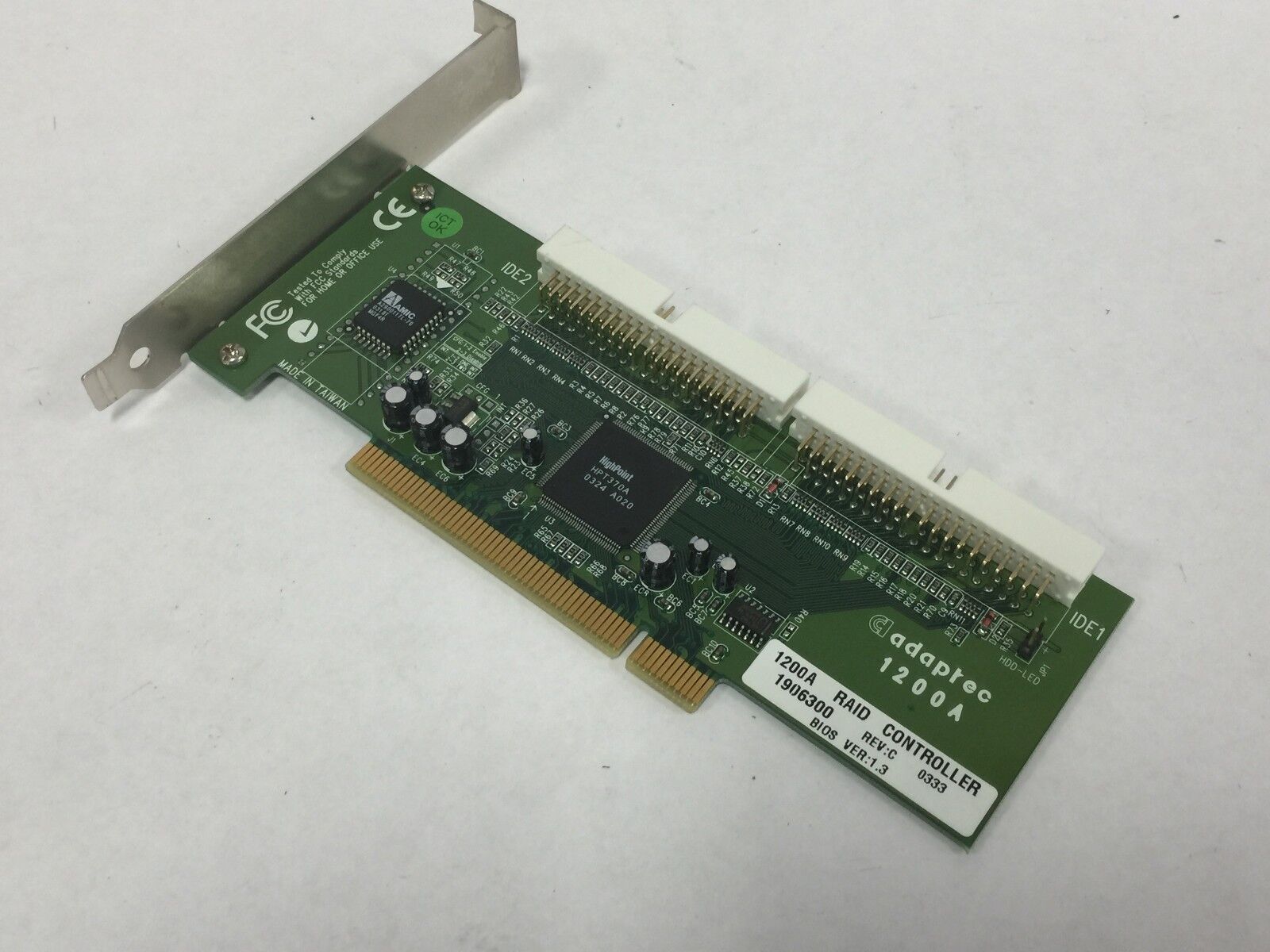 Card Controller Internal Card Board A Raid 1906300 Highpoint (Used) // สินค้ารับประกัน โดย บริษัท อะไหล่เซิร์ฟเวอร์ จำกัด