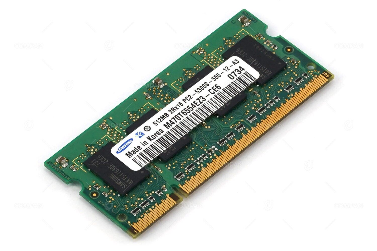 IBM LENOVO MEMORY 512MB 2RX16 PC2 5300S 667MHZ 200 PIN CL5 SODIMM // 40Y8402 (Used) // สินค้ารับประกัน โดย บริษัท อะไหล่เซิร์ฟเวอร์ จำกัด