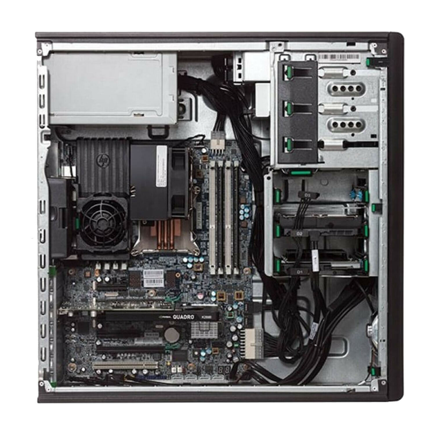 HP Z420 Workstation CPU E5-1603 / RAM 16GB / Nvidia Quadro 2000 / HDD 3TB 7.2K SAS 6G 3.5" (Used) // สินค้ารับประกัน โดย บริษัท อะไหล่เซิร์ฟเวอร์ จำกัด
