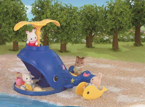 ซิลวาเนียน สไลเดอร์รูปวาฬ (EU) Sylvanian Families Splash & Play Whale