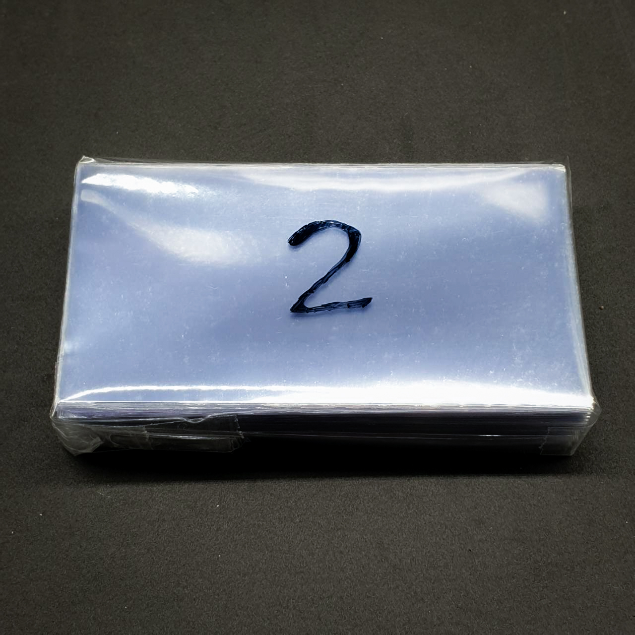 ซองใส่แบงค์ พลาสติกหนา เบอร์2 (14x7.5ซม.)