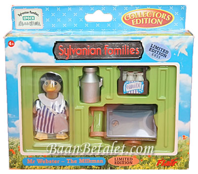 ซิลวาเนียน คุณเป็ดกับรถส่งนม (Limited Edition Sylvanian Mr.Webster-The Milkman)