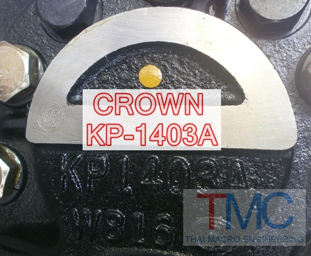 ปั้มไฮโดรลิครถดรั้ม12ตันKP-1403A(CROWN)