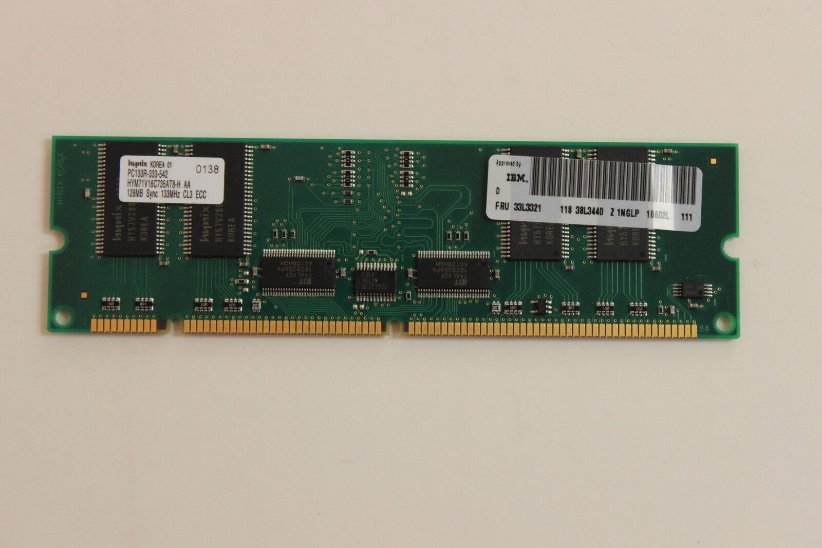 IBM 128MB PC-133 DDR Memory Module / 33L3321 / 33L3320 / M390S1723DT1-C7A // (USED) สินค้ารับประกัน โดย บริษัท อะไหล่เซิร์ฟเวอร์ จำกัด