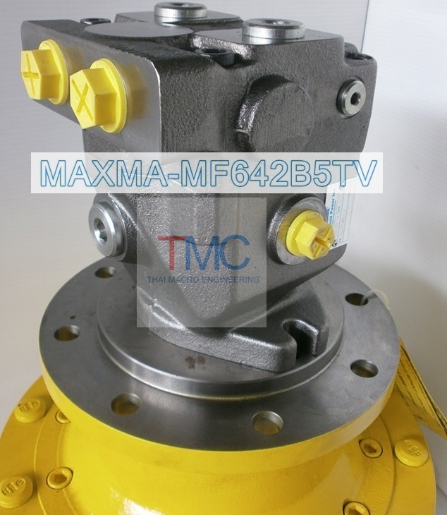 ปั้มมอเตอร์เฟืองขับล้อรถคีบอ้อยแบบ(BELL)3ล้อMAXMA-MF642B5TV