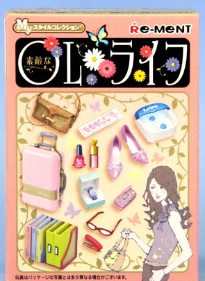 [SOLD OUT] Re-Ment ของจิ๋ว..ชุดของใช้คุณผู้หญิง 10 ชิ้น (Girls in the City)