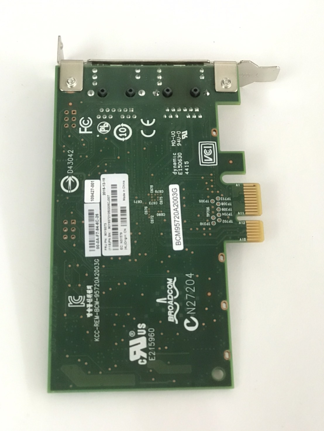 IBM Broadcom NetXtreme Dual-Port RJ-45 GbE PCI Network Adapter // 90Y9373 (Used) // สินค้ารับประกัน โดย บริษัท อะไหล่เซิร์ฟเวอร์ จำกัด