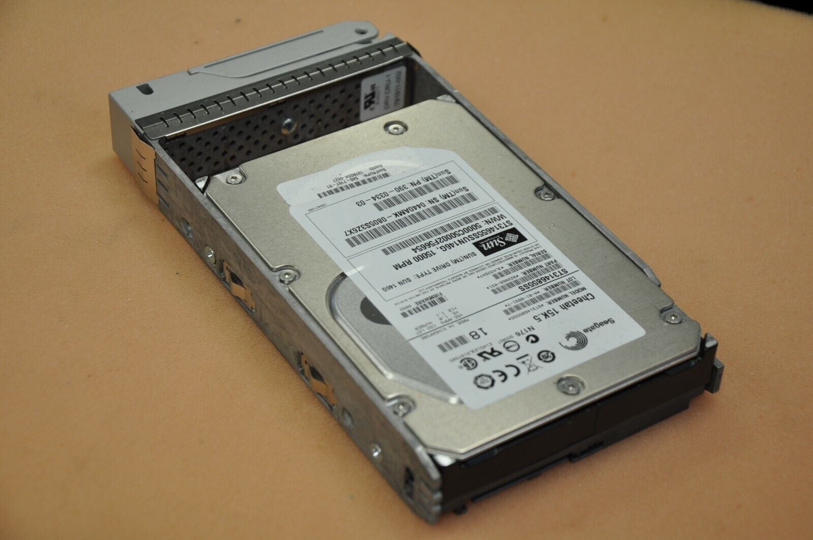 SUN Seagate 146GB 15K SAS 3.5" HDD // 390-0334-04 / 540-7197-01 / ST3146855SS (Used) // สินค้ารับประกัน โดย บริษัท อะไหล่เซิร์ฟเวอร์ จำกัด