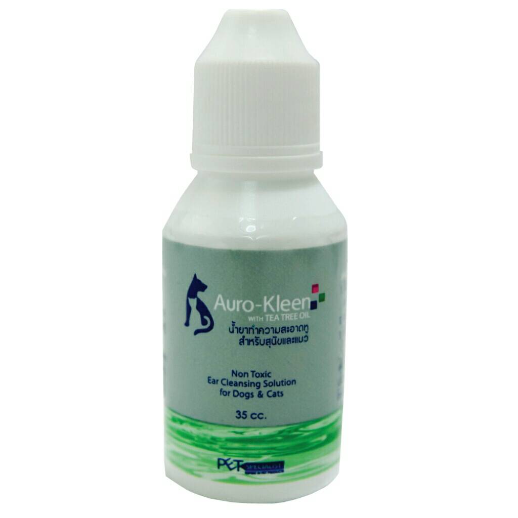 Auro-kleen น้ำยาทำความสะอาดหู สำหรับสุนัขและแมว ขนาด 35 มล.