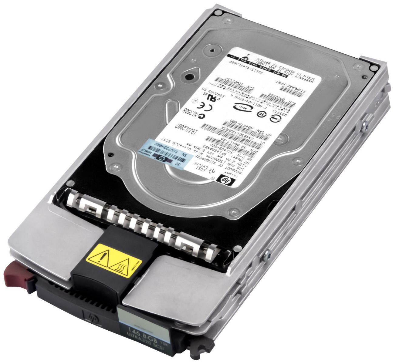 HP 146GB 15K 8MB SCSI U320 80-PIN 3.5" Hard Disk // BF1468A4B3 / HDD 321499-006 / GPN 404670-006 / 0B20952 / Tray 404712-001 (Used) // สินค้ารับประกัน โดย บริษัท อะไหล่เซิร์ฟเวอร์ จำกัด
