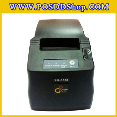 เครื่องพิมพ์ใบเสร็จ เครื่องปริ้นใบเสร็จ เครื่องพิมพ์กระดาษความร้อน58มม. เครื่องพิมพ์สลิป58มม. เครื่องพิมพ์ใบเสร็จอย่างย่อ 58MM Thermal Printer PG 6000