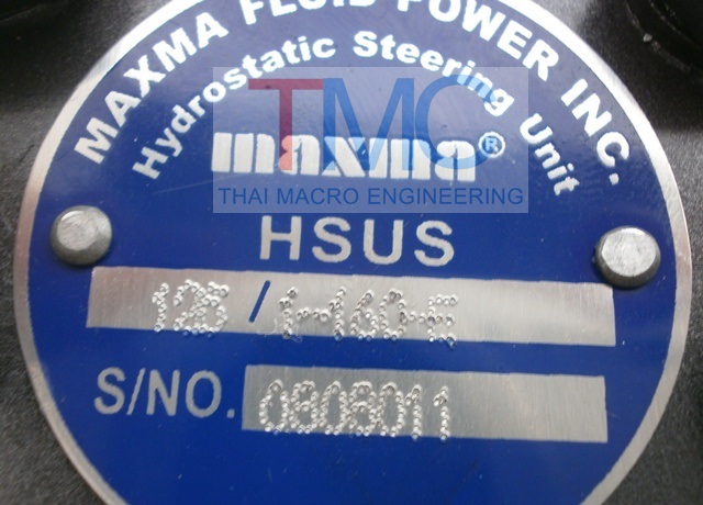 กระปุกพวงมาลัยไฮโดรลิคHSUS125/1-160-E(CAT926),TCM808A(17mm.)