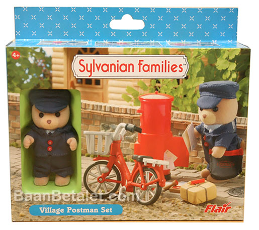 ซิลวาเนียน บุรุษไปรณีย์หมีเปติท (UK) Sylvanian Families Village Postman Set