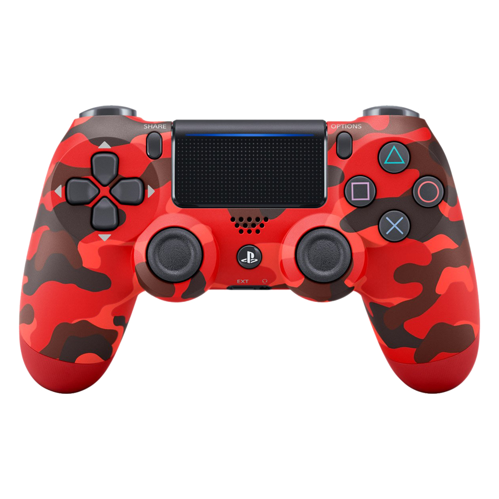 PS4 : DualShock 4 Red Camouflage