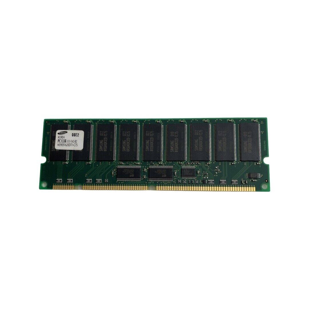 Samsung 128MB PC133 REG SDRAM Memory PC133R-333-ECC Registered / M390S1620DT1-C75 (Used) // สินค้ารับประกัน โดย บริษัท อะไหล่เซิร์ฟเวอร์ จำกัด