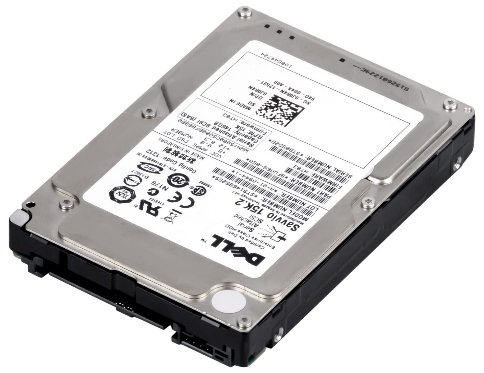 Dell 146GB 15K 3G SAS 2.5" 16MB HDD // 0J084N / ST9146852SS / 9FU066-050 (Used) // สินค้ารับประกัน โดย บริษัท อะไหล่เซิร์ฟเวอร์ จำกัด