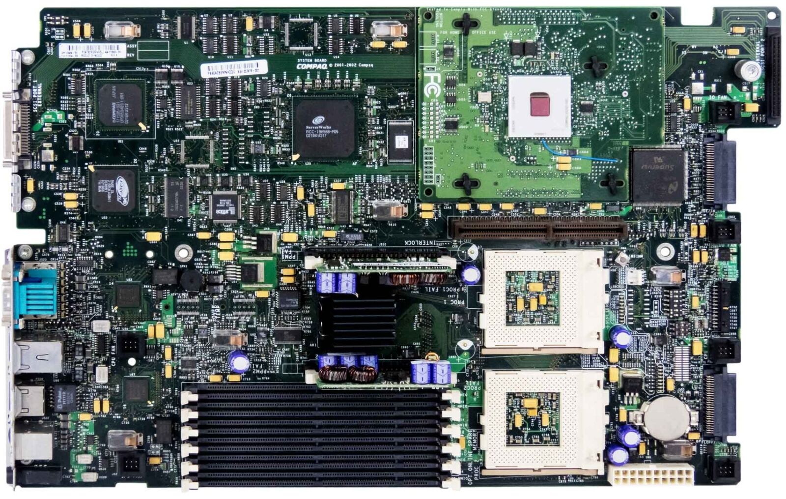 HP Systemboard Proliant DL370 DL380 G2 SDRAM / 228494-001 (Used) // สินค้ารับประกัน โดย บริษัท อะไหล่เซิร์ฟเวอร์ จำกัด