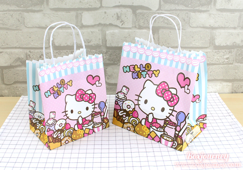 ถุงกระดาษหูหิ้วฮัลโหลคิตตี้ L001