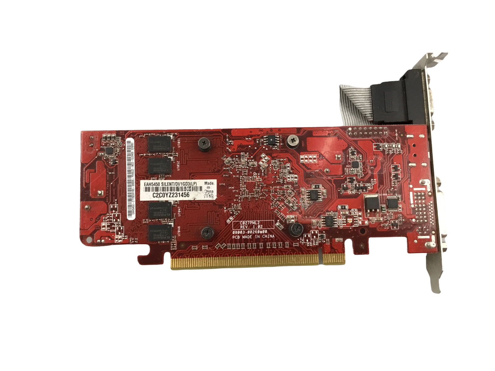 ASUS AMD Radeon HD 5450 High-Profile Graphics Card 512MB / EAH5450 (Used) // สินค้ารับประกัน โดย บริษัท อะไหล่เซิร์ฟเวอร์ จำกัด