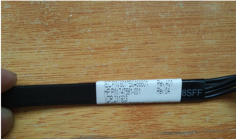 HP ProLiant DL360, DL380 Gen9/Gen10 Backplane Power Cable // 747561-001 / 784622-001 (Used) // สินค้ารับประกัน โดย บริษัท อะไหล่เซิร์ฟเวอร์ จำกัด