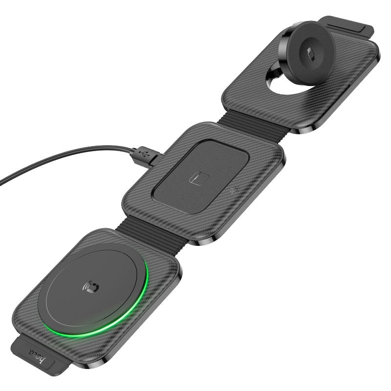 CQ4 3-IN-1 FOLDING MAGNETIC WIRELESS FAST CHARGER