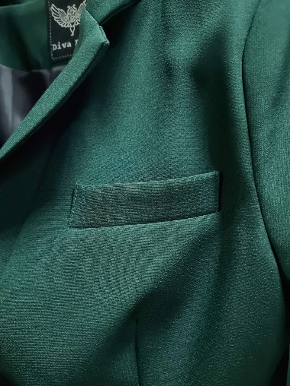 No.1904 เสื้อสูทClassic Blazer เขียวเข้มNEW