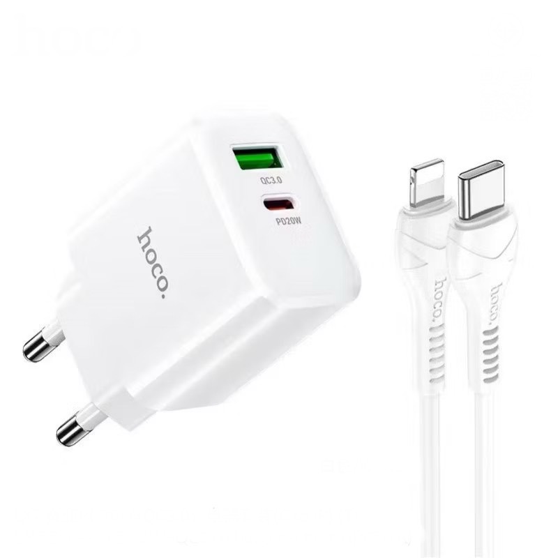 LX7 EXCEED PD20W+QC3.0 CHARGER SET (C TO IP)