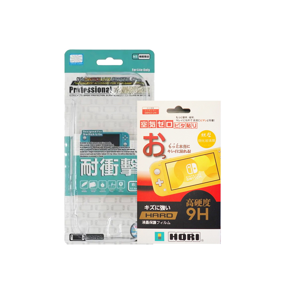 Nintendo Switch Lite Crystal Protector + Screen Protector(Glass)