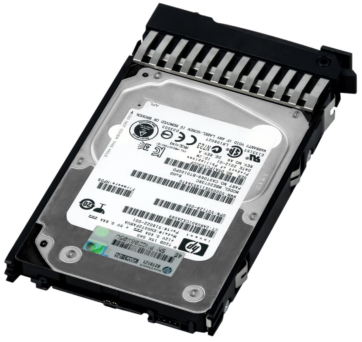 HP 72GB 15K 6G 16MB Cache SAS-2 2.5" Hard Drive // HDD 518022-001 / EH0072FARUA / MBE2073RC / GNP 507129-008 (Used) // สินค้ารับประกัน โดย บริษัท อะไหล่เซิร์ฟเวอร์ จำกัด