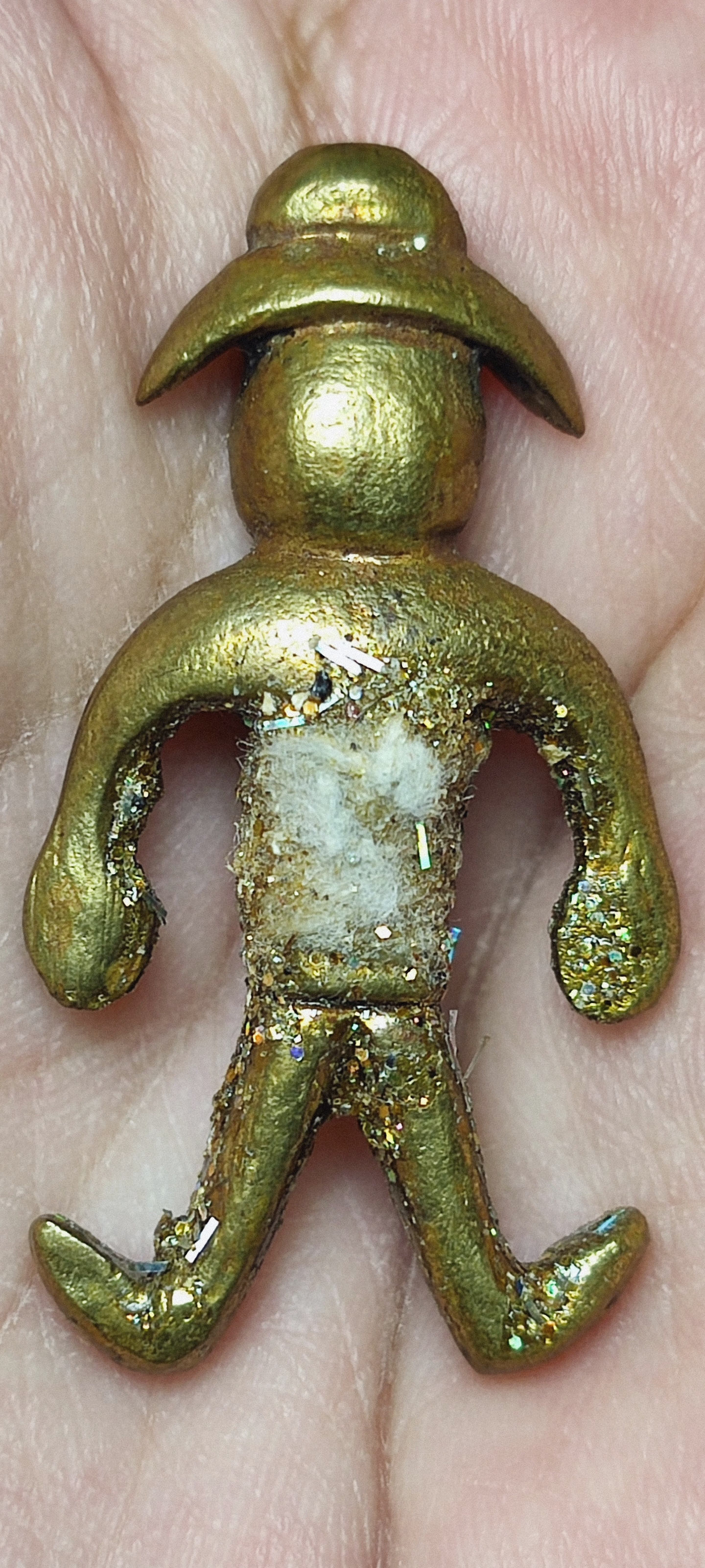 หุ่นพยนต์โลหะอาถรรพ์ ขนาดพกพา หลวงปู่แวนกาย