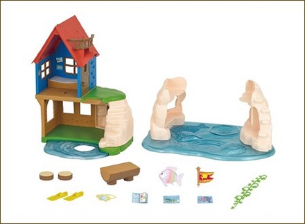 ซิลวาเนียน เกาะลับแล Sylvanian Families Secret Island Playhouse