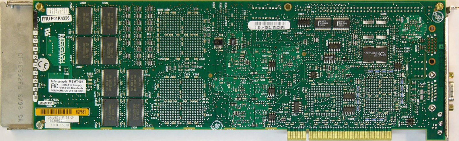 IBM Intergraph MSMT495 PCI 3D VGA Video Card // F01K4336 (Used) // สินค้ารับประกัน โดย บริษัท อะไหล่เซิร์ฟเวอร์ จำกัด