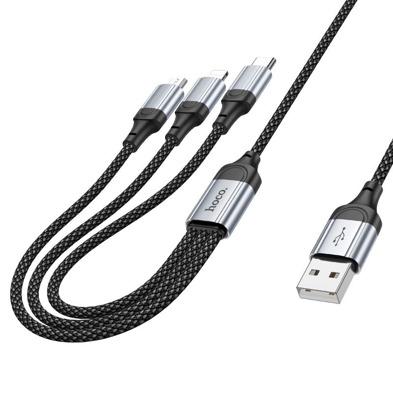 X102 FRESH 3-IN-1 CHARGING DATA CABLE (iP+MICRO+TYPE-C)