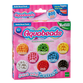 Aquabeads Solid Bead Pack อะควอบีด ชุดเม็ดบีดสีหลัก