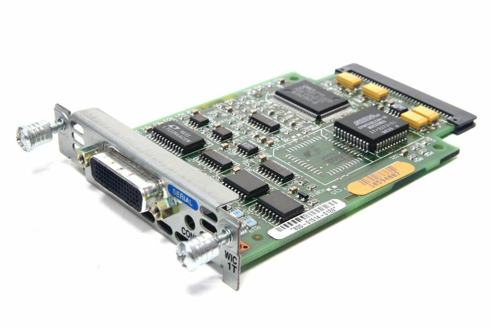 Cisco WIC-1T Serial Interface Card Module // 800-01514-01J0 / 47-5077-01 (Used) // สินค้ารับประกัน โดย บริษัท อะไหล่เซิร์ฟเวอร์ จำกัด