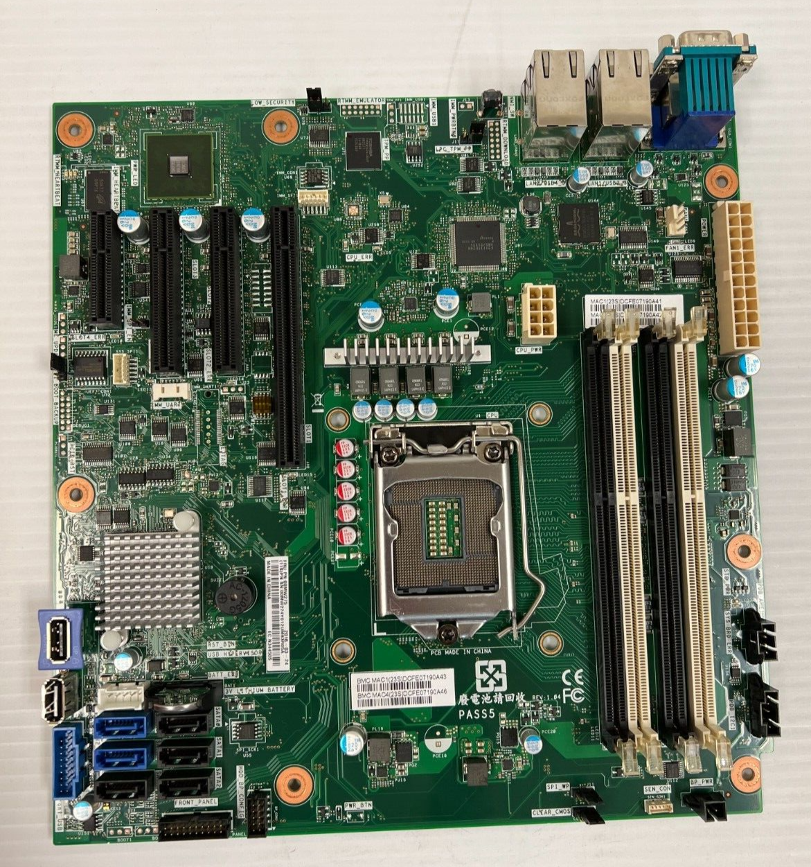 Original For Lenovo IBM X3100 M5 System Board Server Motherboard // 00MW275 (Used) // สินค้ารับประกัน โดย บริษัท อะไหล่เซิร์ฟเวอร์ จำกัด