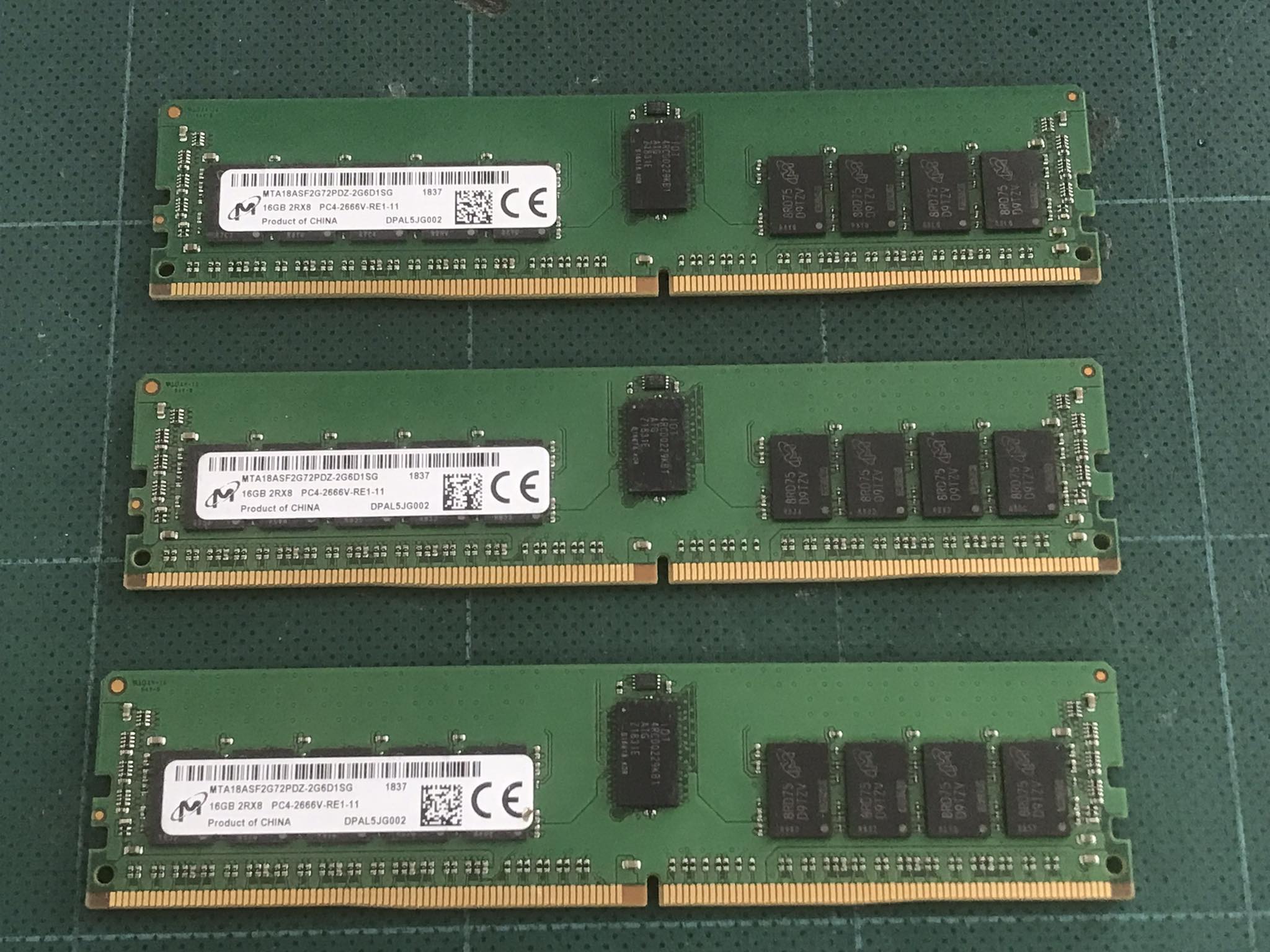 SK Hynix 16GB (2Rx8) PC4-2666V - RE1-11 Server Memory // HMA82GR7AFR8N-VK (Used) // สินค้ารับประกัน โดย บริษัท อะไหล่เซิร์ฟเวอร์ จำกัด