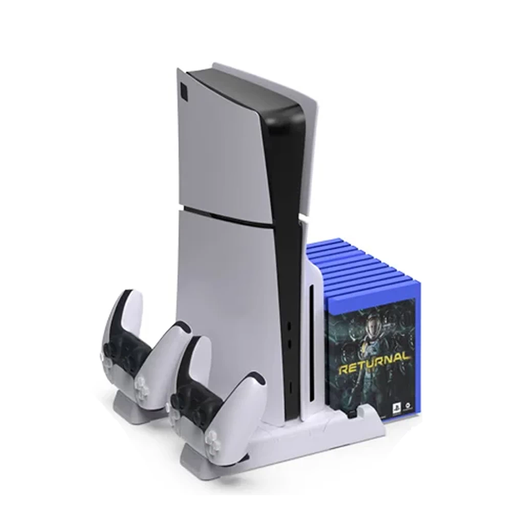 PS5 Slim : DOBE Multi-Functional Stand