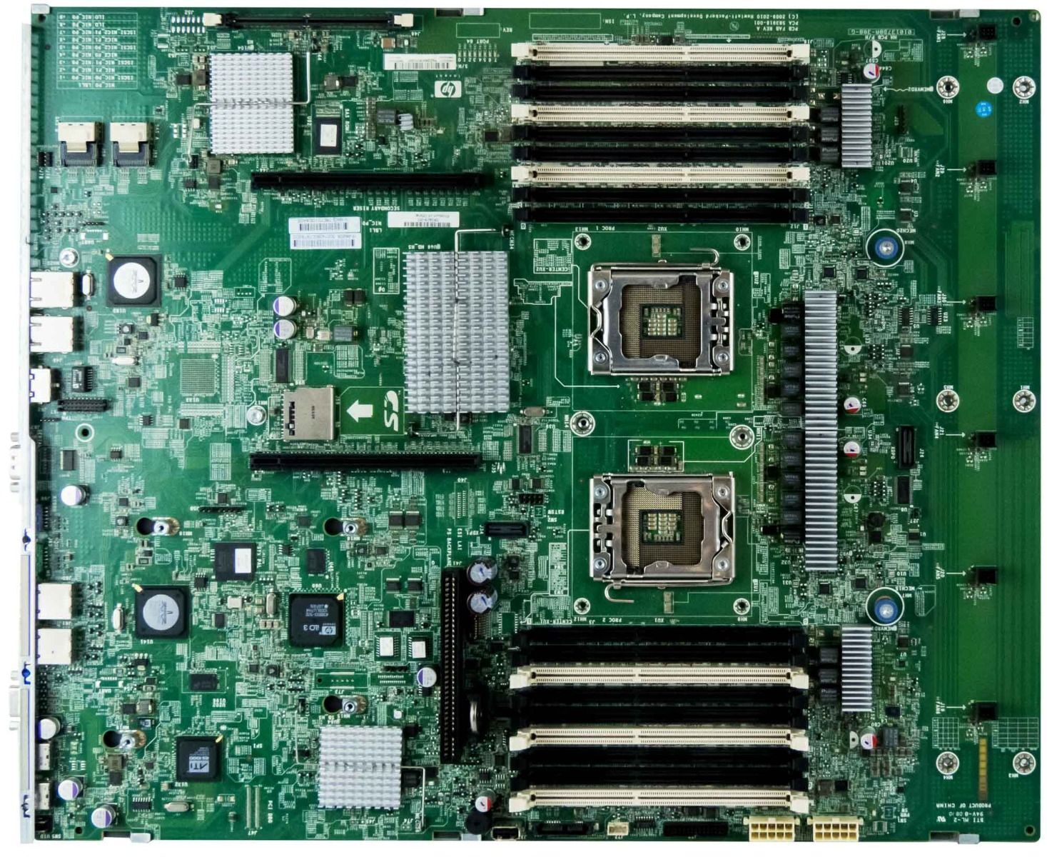 HP Board for ProLiant DL380 G7 SystemBoard / 599038-001 / 583918-001 (Used) // สินค้ารับประกัน โดย บริษัท อะไหล่เซิร์ฟเวอร์ จำกัด