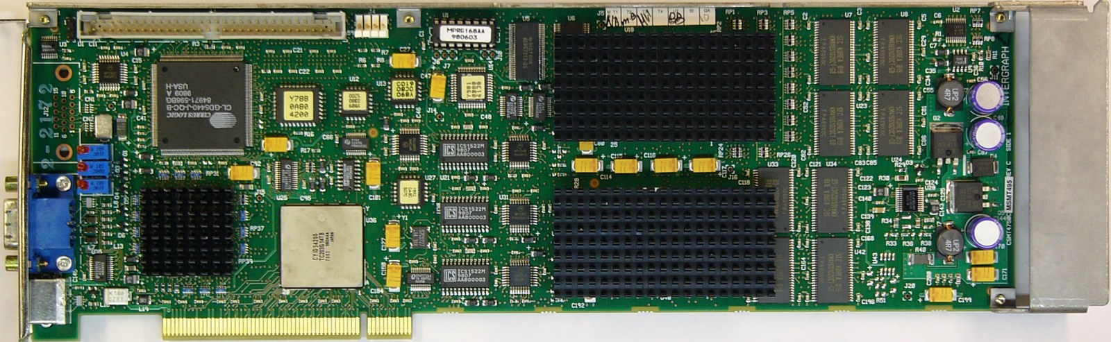 IBM Intergraph MSMT495 PCI 3D VGA Video Card // F01K4336 (Used) // สินค้ารับประกัน โดย บริษัท อะไหล่เซิร์ฟเวอร์ จำกัด