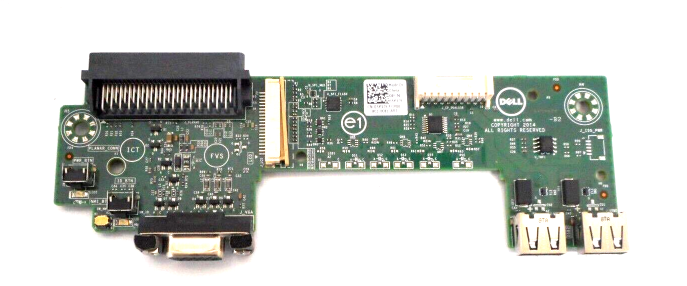 Dell OEM PowerEdge R330 R430 Server Front I/O Control Panel Board BIB02 // 5Y1J9 / 05Y1J9 (Used) // สินค้ารับประกัน โดย บริษัท อะไหล่เซิร์ฟเวอร์ จำกัด