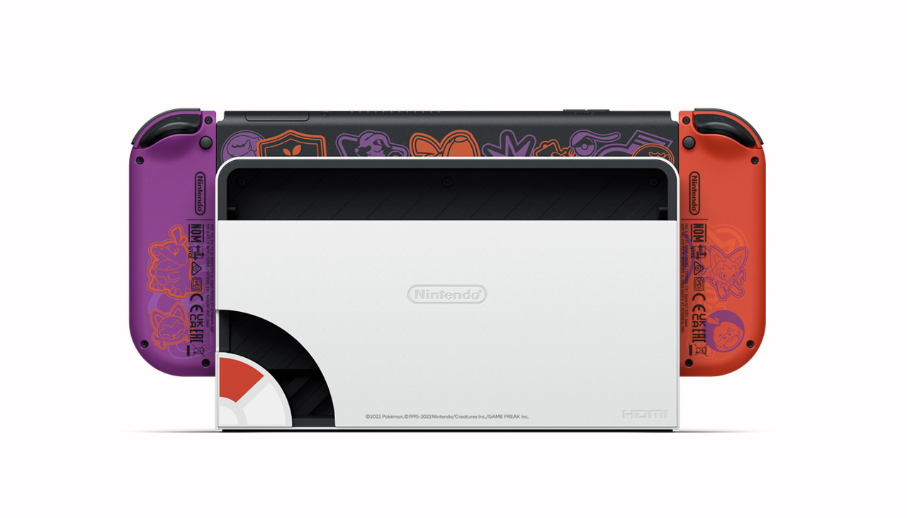 Nintendo Switch (OLED model) Pokémon Scarlet & Violet Edition (ประกันศูนย์ไทย)