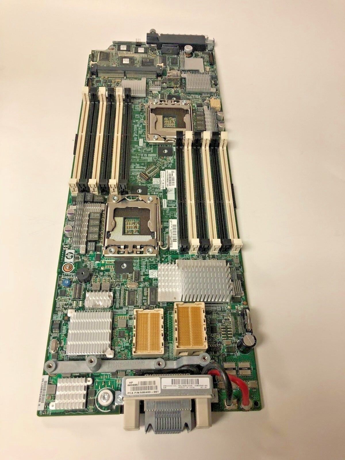 HP System Board For HP ProLiant BL460c G6 Blade Server 531221-001 / 595046-001 (Used) // สินค้ารับประกัน โดย บริษัท อะไหล่เซิร์ฟเวอร์ จำกัด
