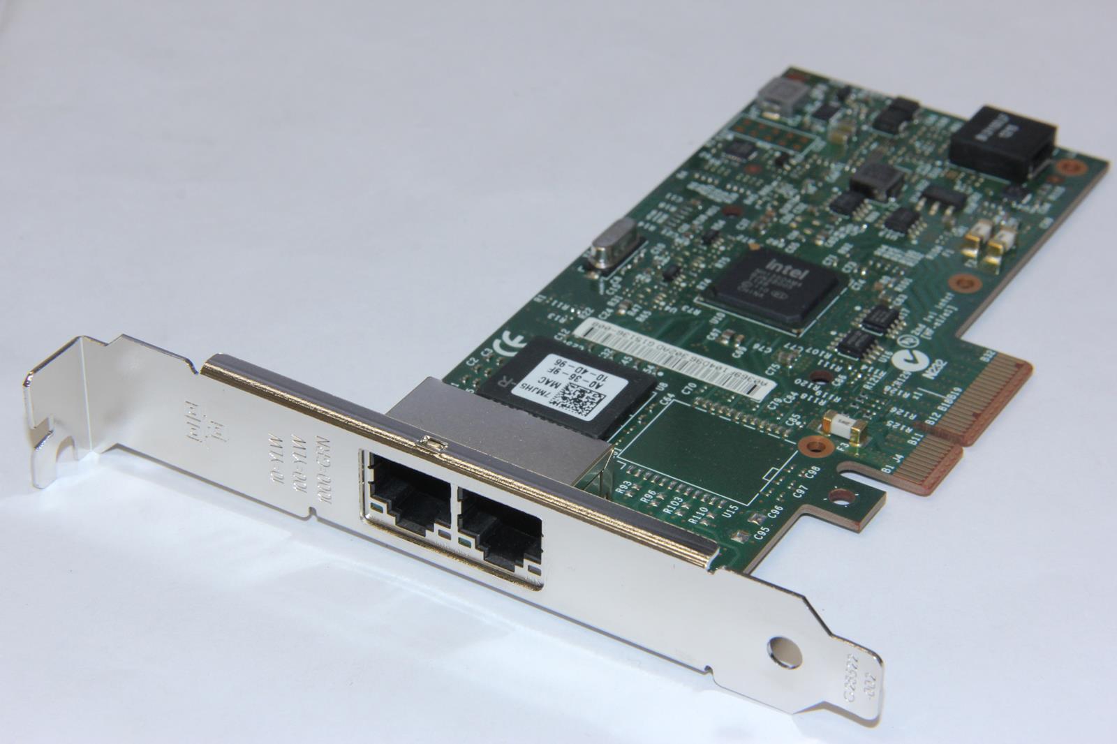 Dell Intel I350-T2 1Gb Dual-Port Ethernet Network Interface Card // 07MJH5 / 7MJH5 (Used) // สินค้ารับประกัน โดย บริษัท อะไหล่เซิร์ฟเวอร์ จำกัด