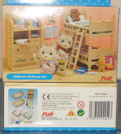 ซิลวาเนียน เฟอร์นิเจอร์ห้องนอนเด็ก (EU) Sylvanian Families Children Bedroom Set
