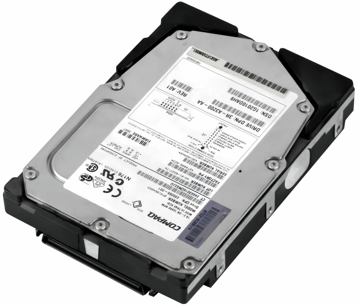 Compaq 18GB 15K SCSI U160 8MB 3.5" Hard Disk P/N 235065-001 / BF01864663 / 3R-A3200-AA (Used) // สินค้ารับประกัน โดย บริษัท อะไหล่เซิร์ฟเวอร์ จำกัด