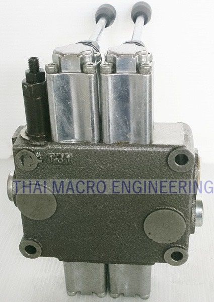 ไฮโดรลิคคอนโทรลวาล์ว(2แกน)hydraulic control valve MAXMA MB3/2 series(45L/min)(4,600Psi/315Bar)