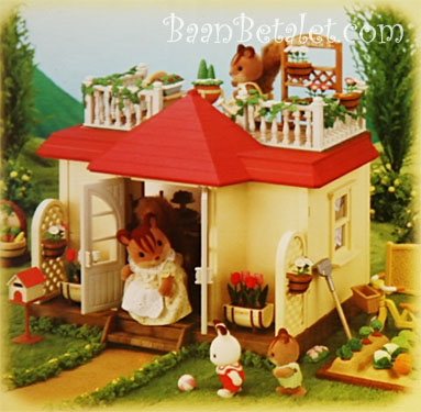 ซิลวาเนียน ระเบียงบ้านวิลโลว์ฮอลล์ (JP) Sylvanian Families Willow Hall Terrace
